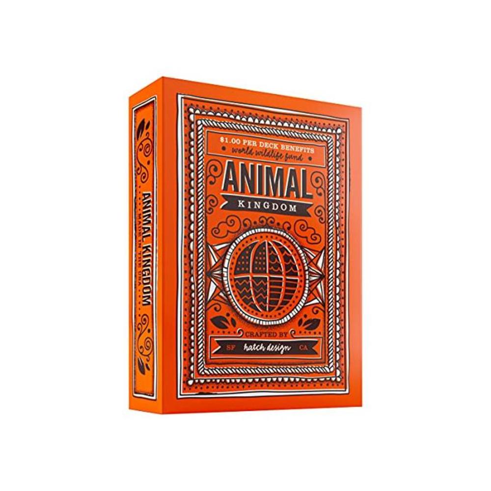 theory11 FSC-Certified Paper derived from Sustainable Forests Using Vegetable Based Inks Playing Cards ANIMALKINGDOM B01ESWPIUM