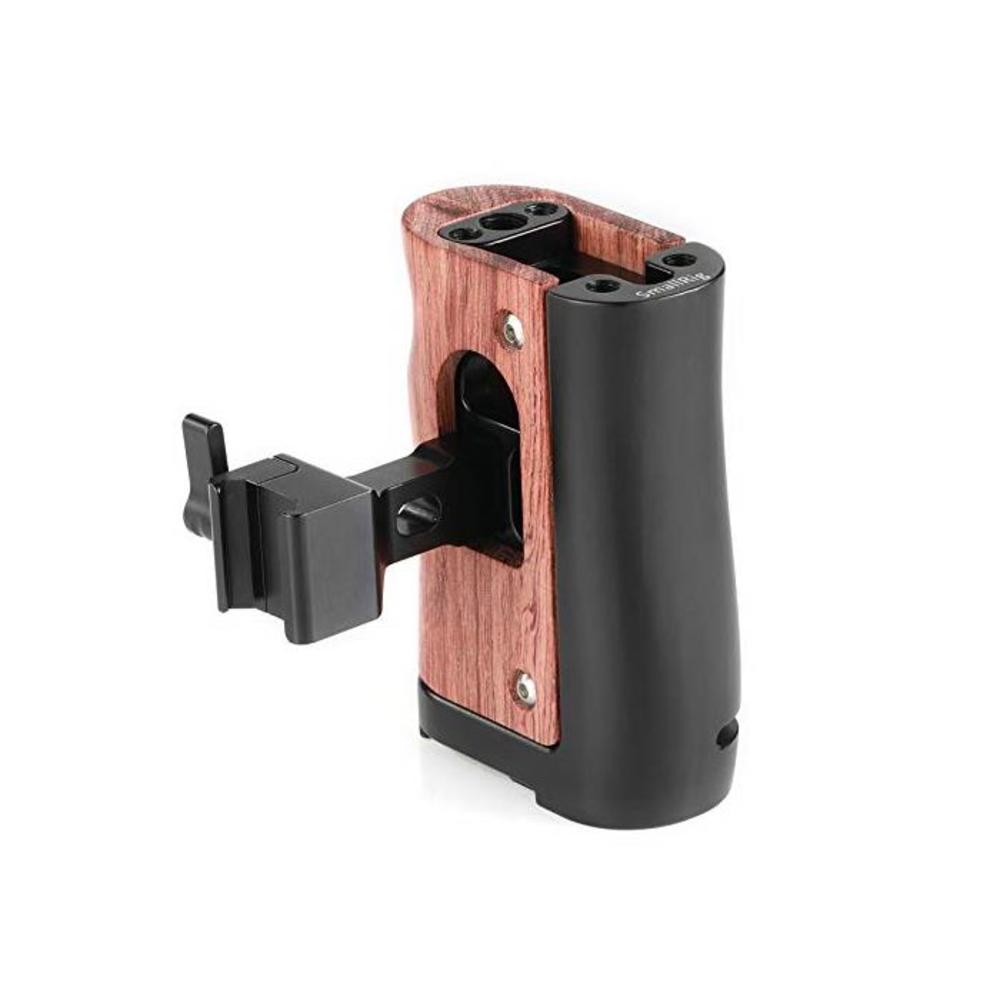SMALLRIG NATO Handle Wooden Handgrip for BMPCC 4K and Samsung T5 SSD - HSN2270 B0829T5S78