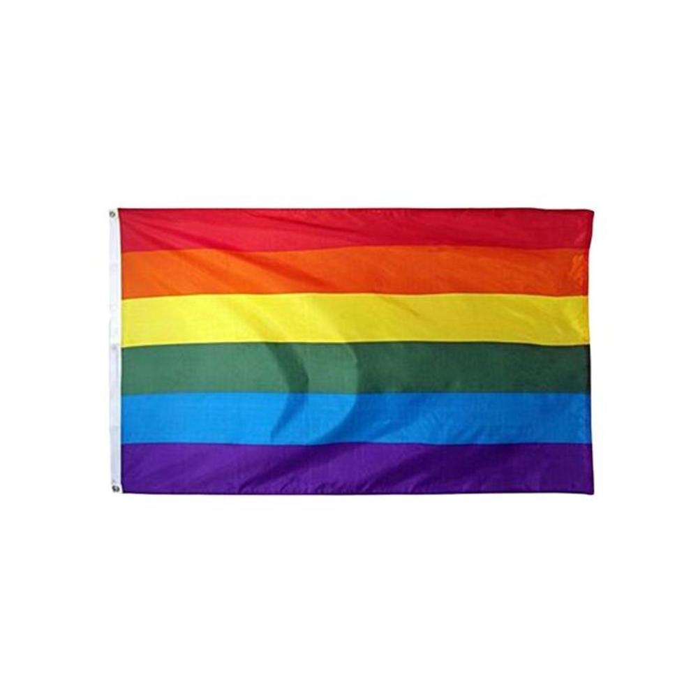 Rainbow Flag Gay Pride Large Indoor Outdoor LGBT - Festival Diversity Celebration 90cm x 150cm -OzStore B00ZQG6X0Y