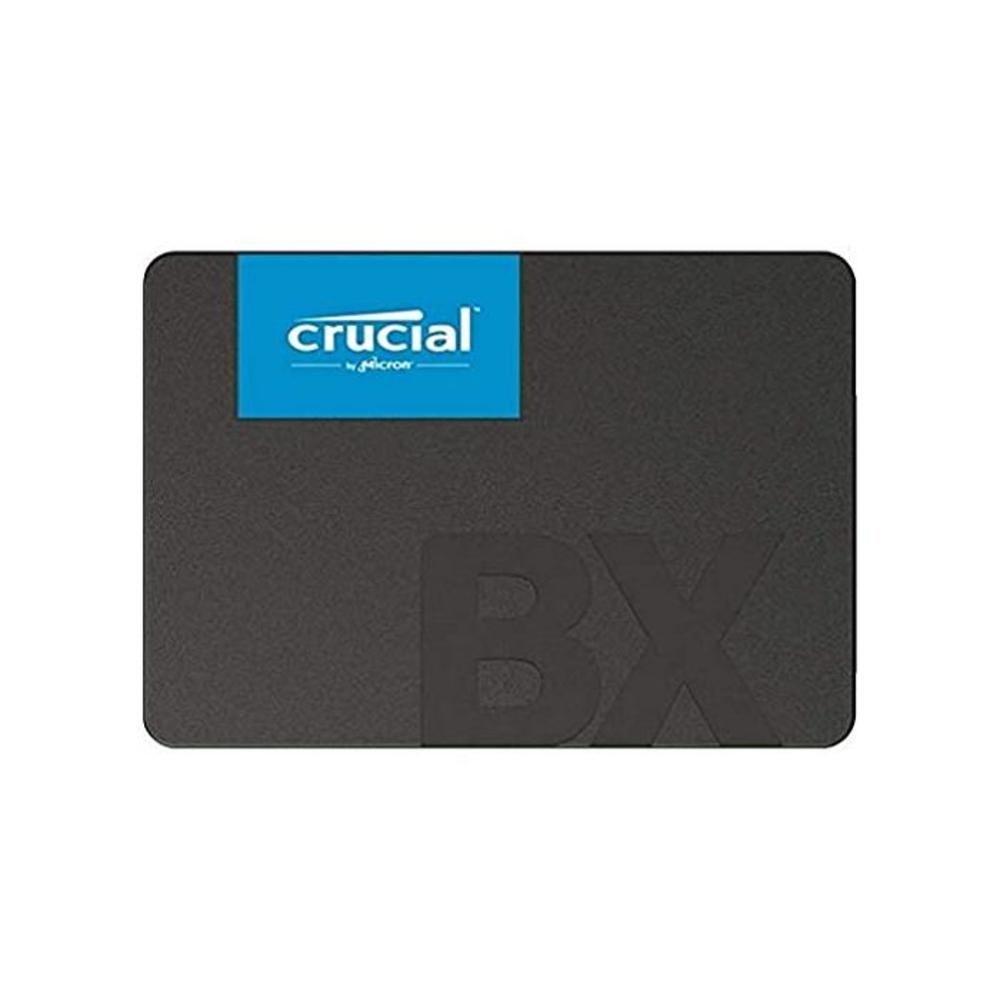 Crucial CT480BX500SSD1 BX500 480GB 2.5 SATA3 6Gb/s SSD- 3D NAND 540/500MB/s 7mm 1.5 mil MTBF 3yr wty Acronis True Image Solid State Drive, Black/Blue B07G3KGYZQ