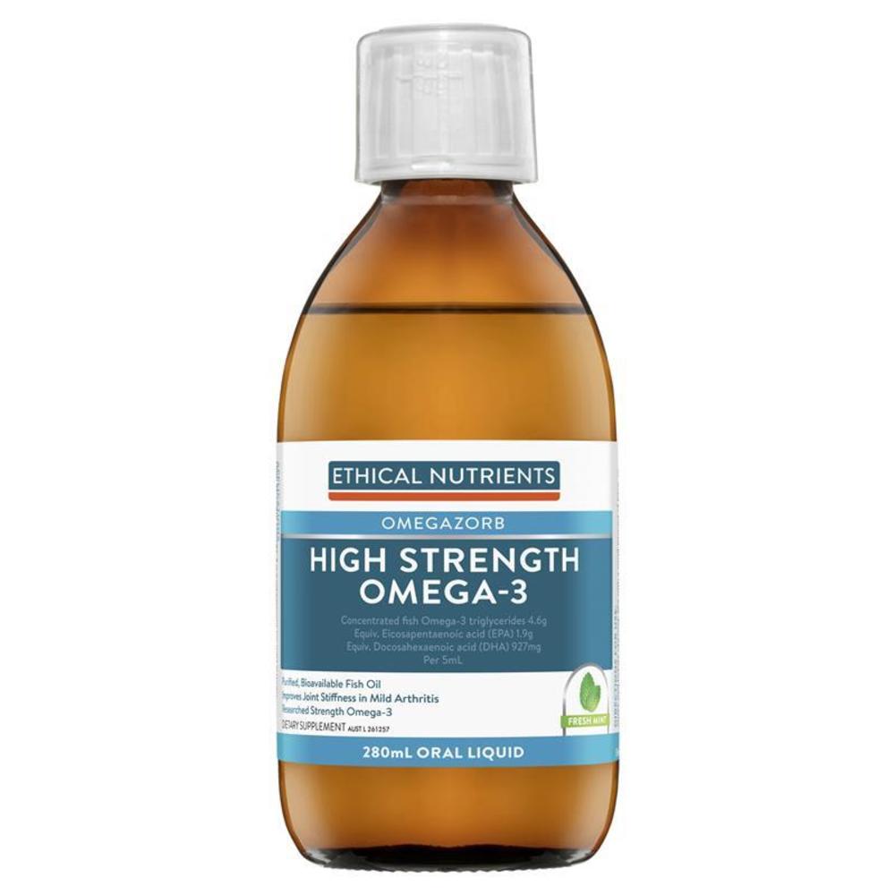 에티컬뉴트리언트 오메가조브 고함량 오메가-3 리퀴드 민트 280ml Ethical Nutrients OMEGAZORB High Strength Omega-3 Liquid (Mint) 280ml