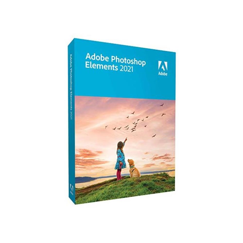 Adobe Photoshop Elements 2021 - Upgrade Upgrade 1 Device 1 Year Windows/Mac Disc B08G1LDD31