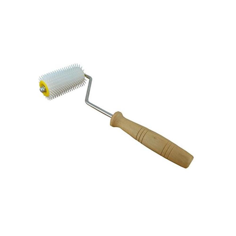 Uncapping Plastic Needle Roller Honeycombs Extracting Bee Keeping Tool with Wooden Handle (5.1 Wood Handle) B01HHJ8TGS