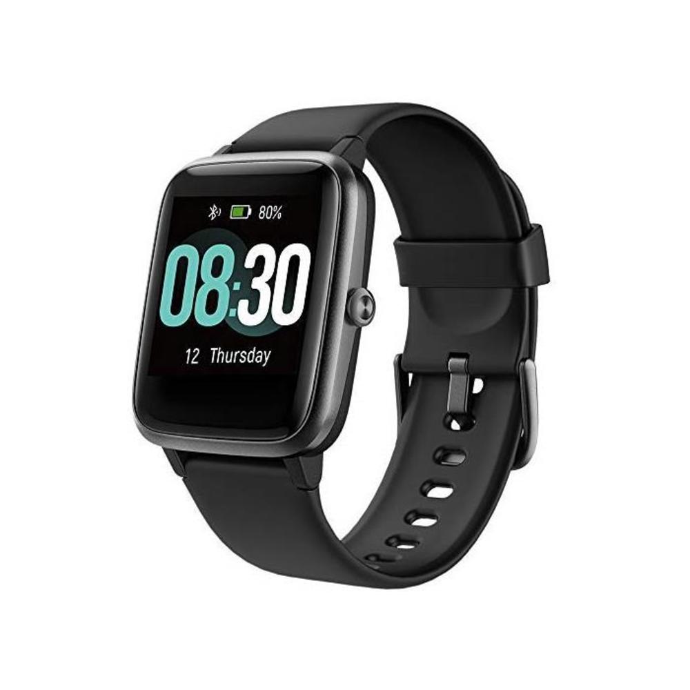 UMIDIGI Smart Watch Uwatch3 Fitness Tracker, Smart Watch for Android Phones, Activity Tracker Smartwatch for Women Men Kids, with Sleep Monitor All-Day Heart Rate 5ATM Waterproof B0824PRRWC