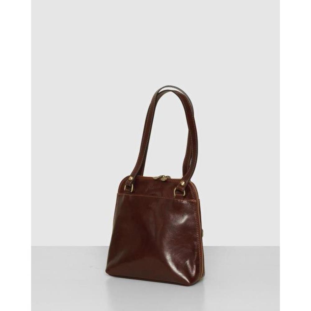 Florence The Ruby Brown Backpack FL047AC60FUP