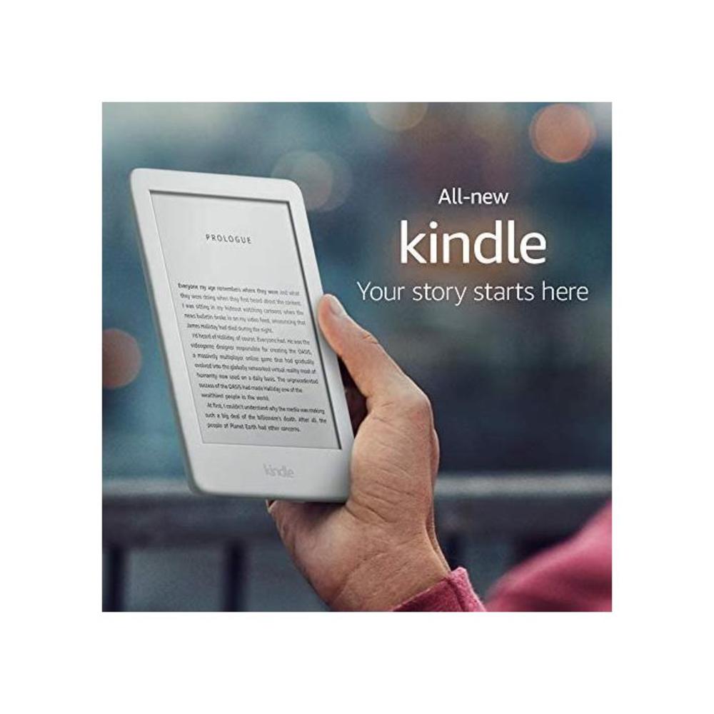 Kindle, now with a built-in front light - White B07FQ4XCRB