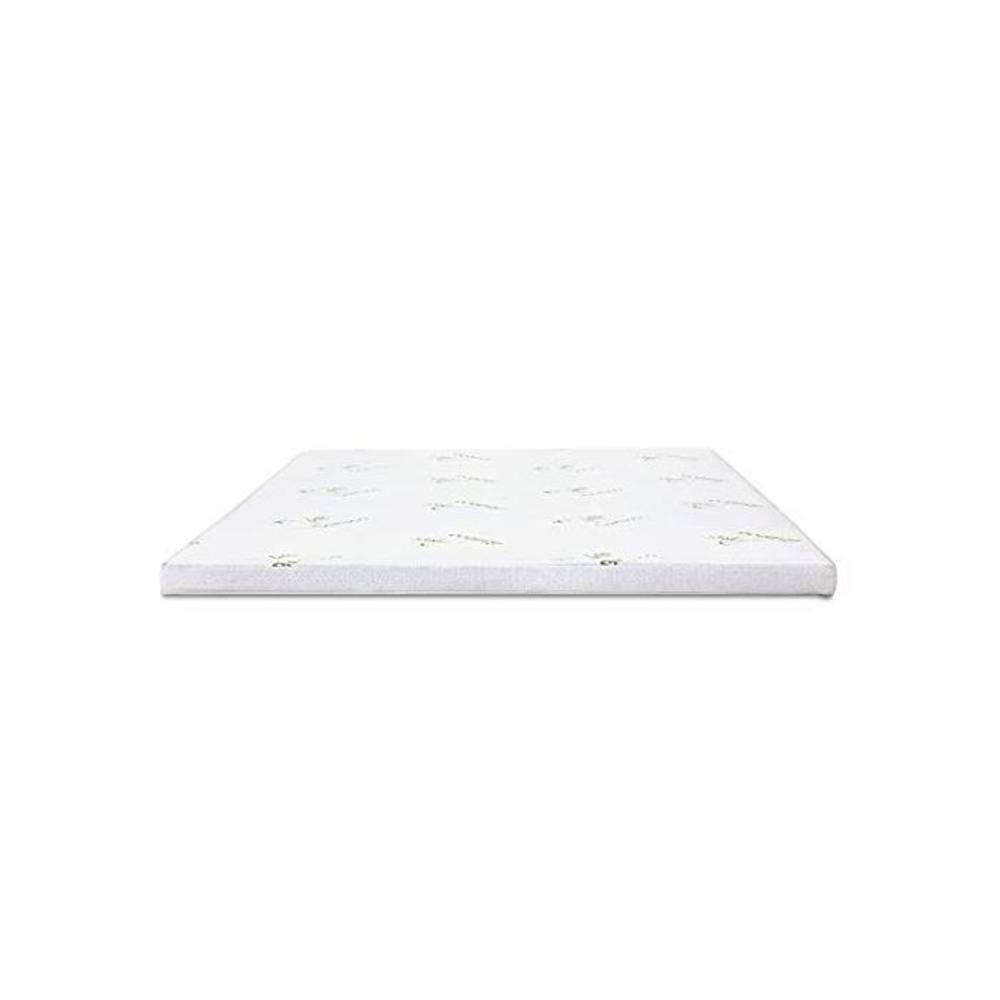 Luxdream Mattress Topper 8cm Thick High Density Cool Gel Memory Foam with Hypoallergenic Fabric Bamboo Cover - Queen Size B077PKKTCQ