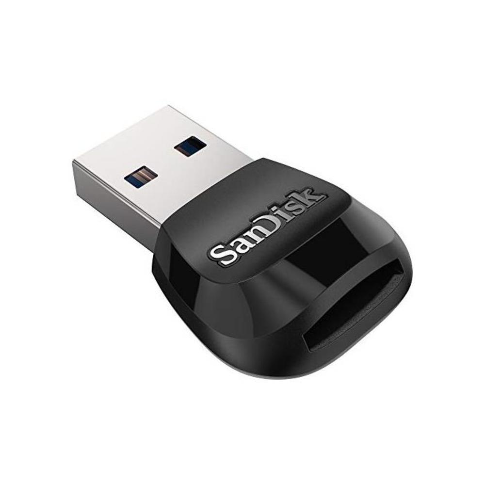 Sandisk SDDR-B531-GN6NN MobileMate USB 3.0 microSD Card Reader, Black B07G5JV2B5