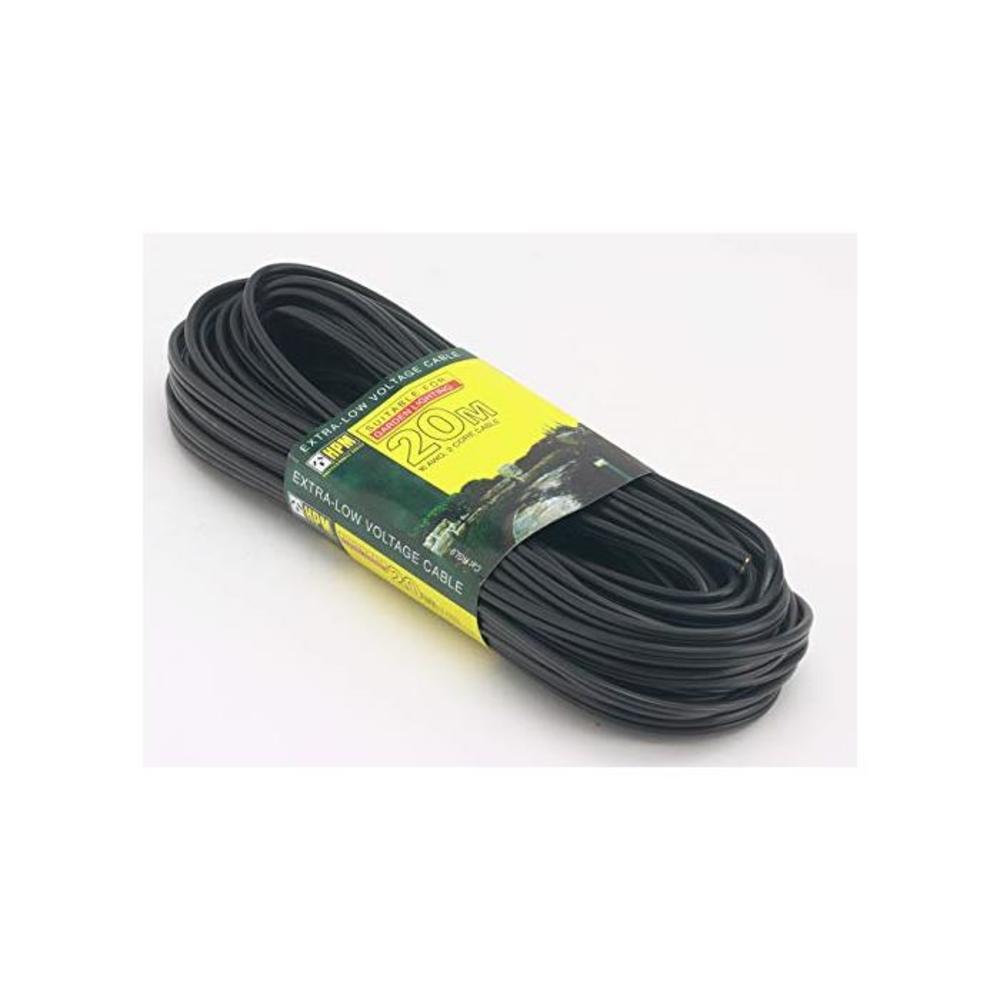 HPM RGL9 20m Garden Duty Garden Light Cable 20m Garden Duty Garden Light Cable, Black B084L18BJS