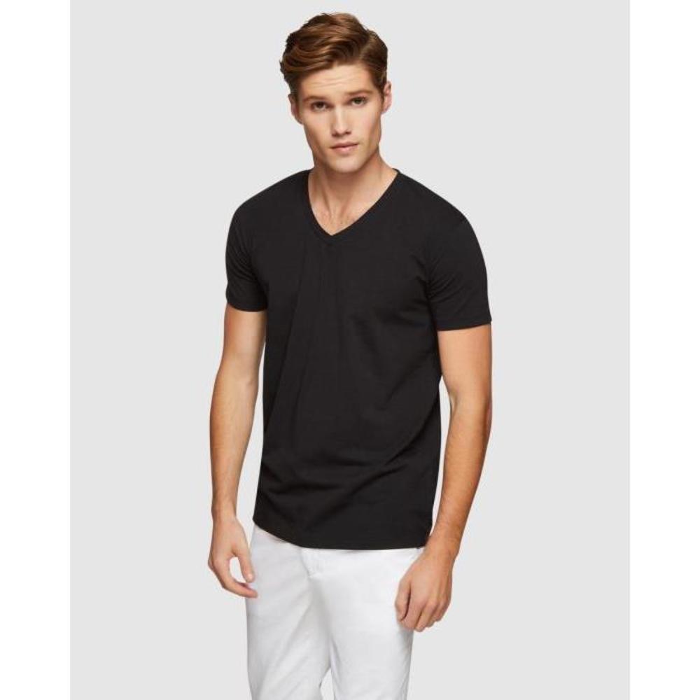 Oxford Peter Stretch V-Neck T-Shirt OX617AA18EZH