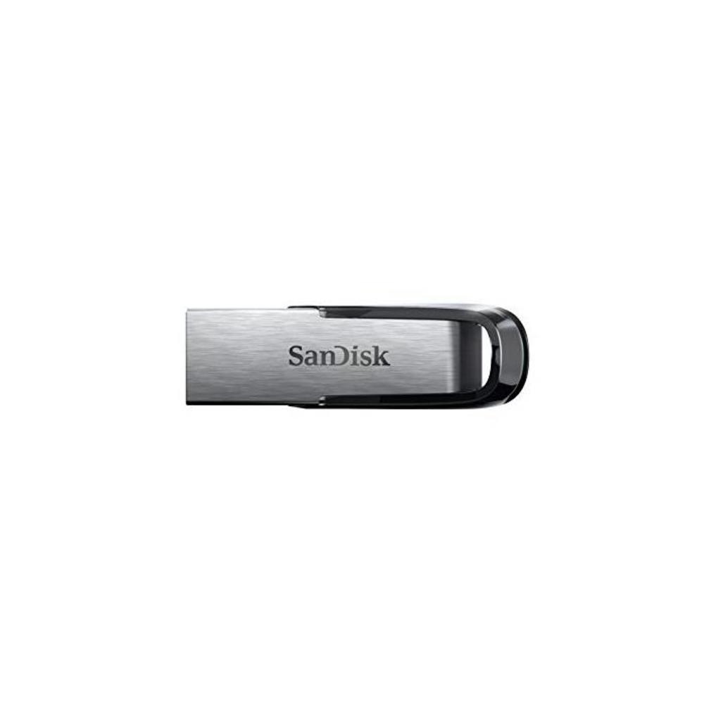 SanDisk 32GB Ultra Flair USB 3.0 Flash Drive - SDCZ73-032G-G46, Black, Silver B015CH1JIW