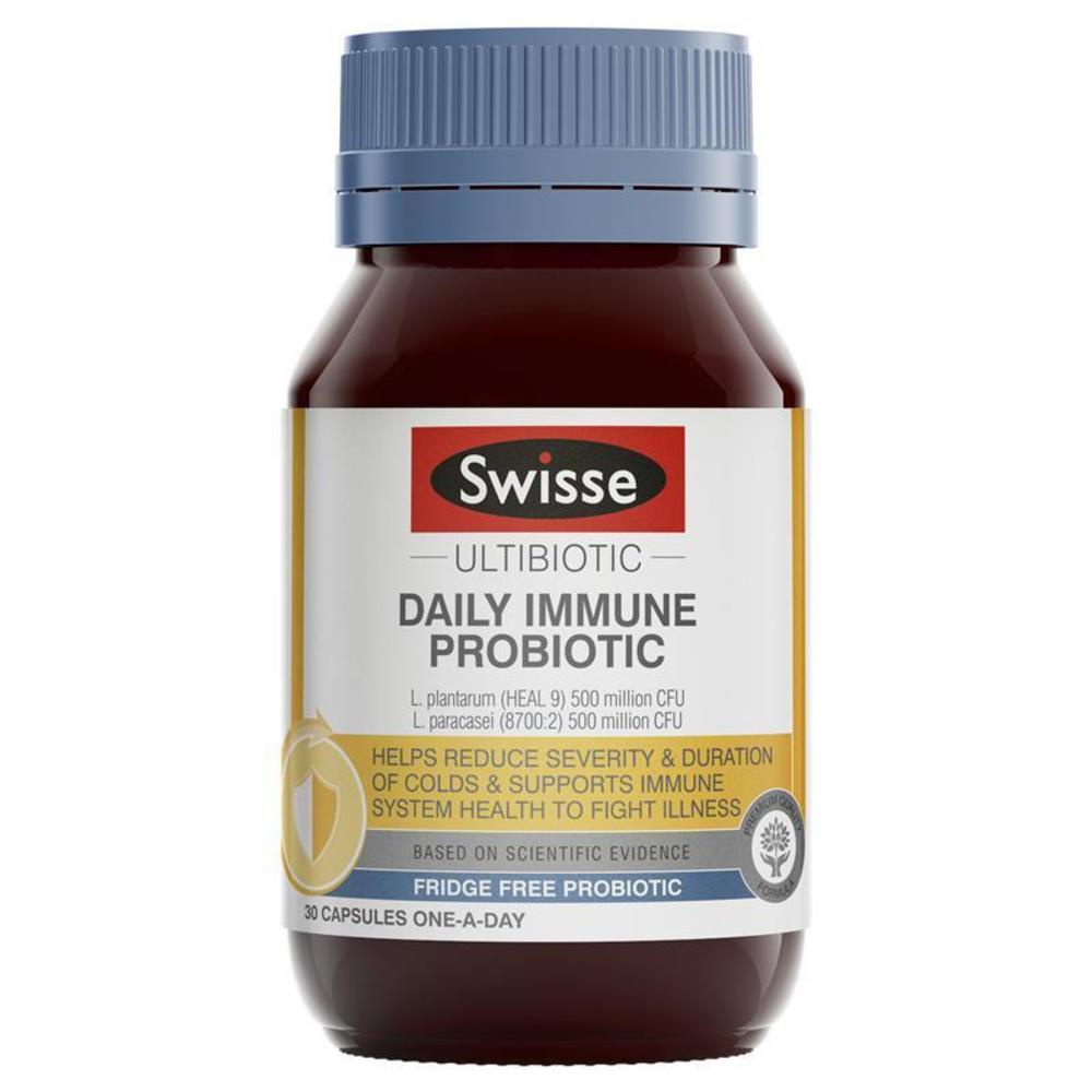 스위스 울티바이오틱 데일리 이뮨 프로바이오틱 30 정 Swisse Ultibiotic Daily Immune Probiotic 30 Capsules