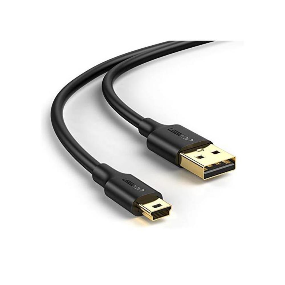 UGREEN Mini USB Cable USB 2.0 Type A to Mini B Cable Data Charging Cord for GoPro Hero 3+, Hero HD, PS3 Controller, Cell Phones, MP3 Players, Dash Cam, Digital Camera, SatNav, GPS B00P0GI68M