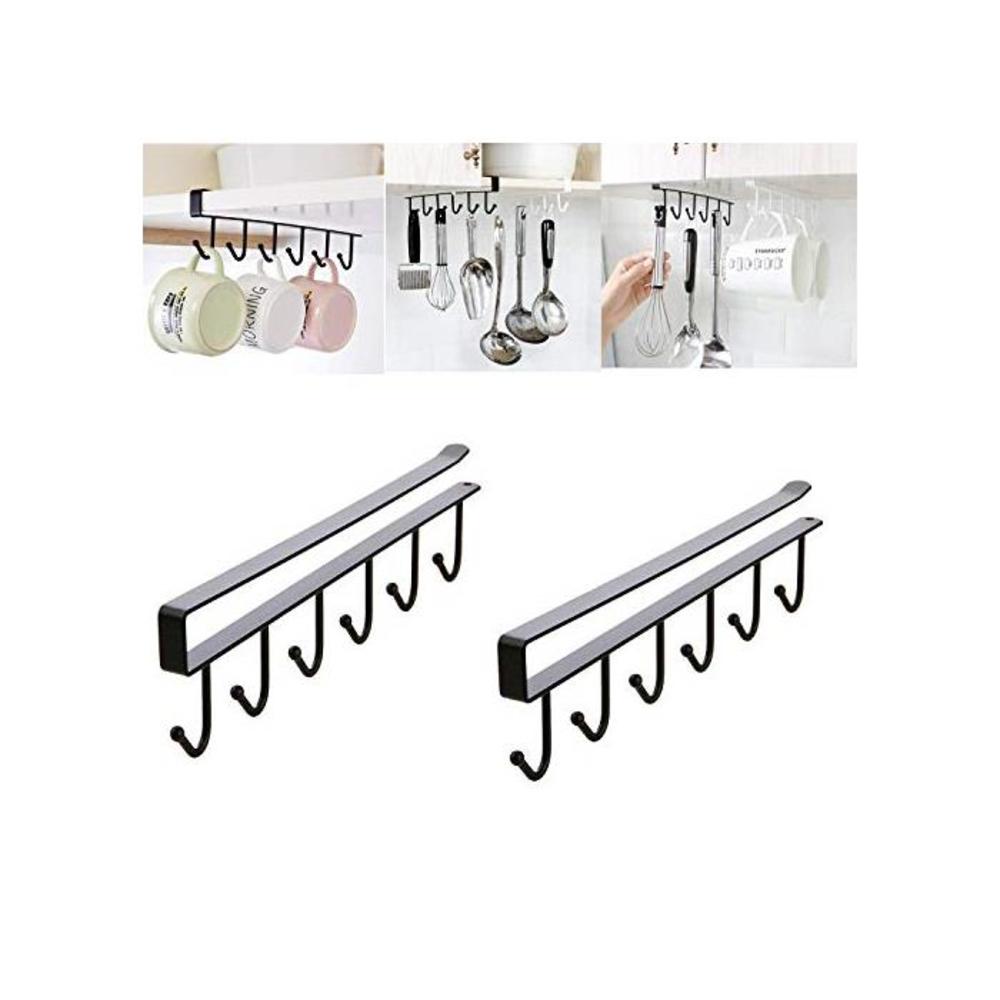 Mug Holder,Coffee Cup Holder,Kitchen Utensil Storage Hook,Cabinet Storage Hook,Wall Mounted Home Storage Hooks for Pots,Pans,Spoons,Spatulas,and Cooking Accessories and Other Kitch B07QVWNTGX