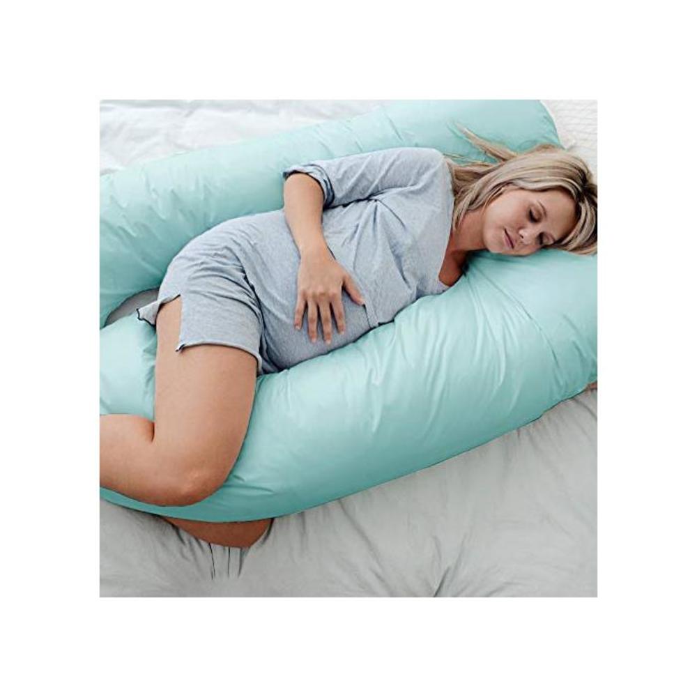 Australian Made Pregnancy/Maternity/Nursing Pillow Body Feeding Support (Pillowcase Included) (Aquamarine) B07CVCG442