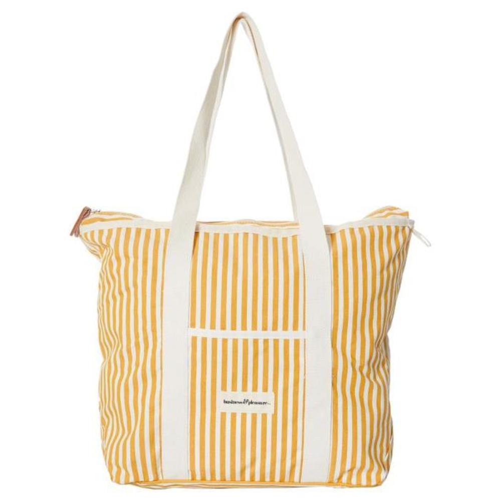 BUSINESS AND PLEASURE CO Exclusive The Beach Bag VINTAGE-GOLD-STRIPE-WOMENS-ACCESSORIES-BUSINESS-AN