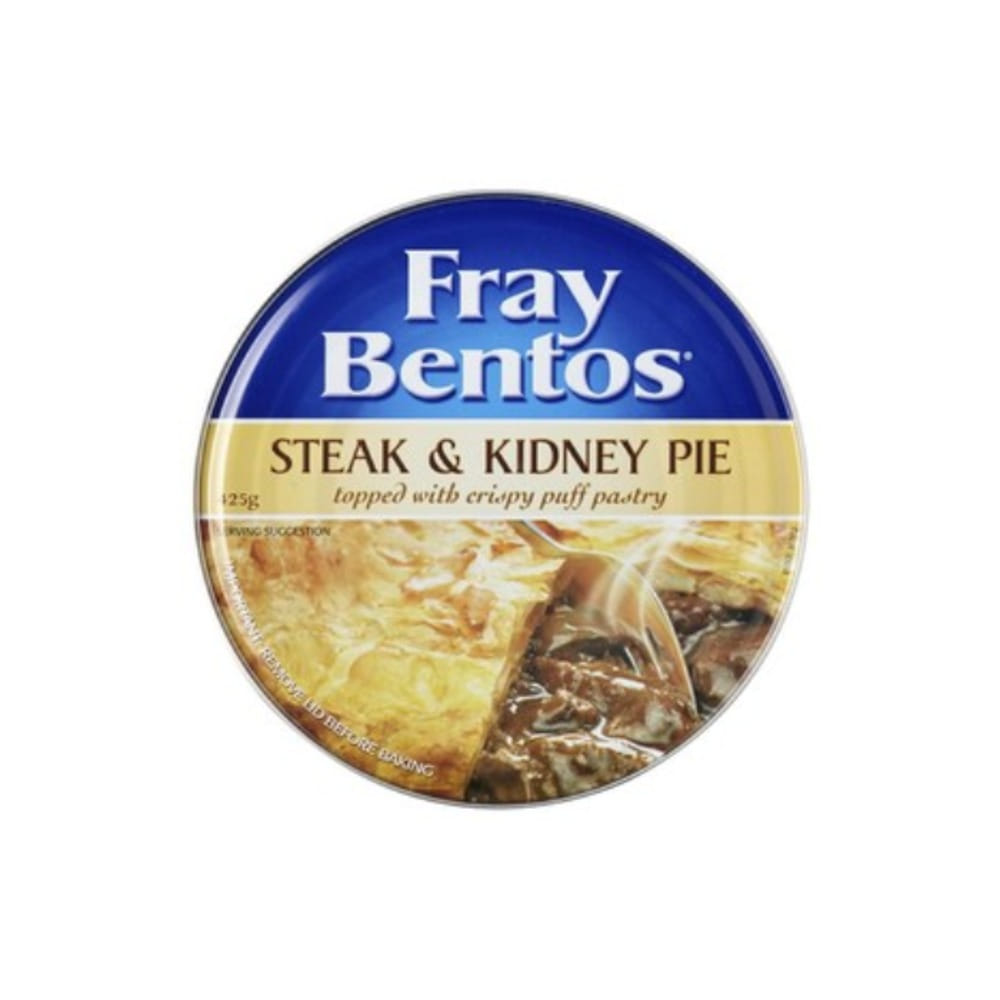 프레이 벤토스 스테이크 &amp; 키드니 파이 위드 퍼프 페이스트리 425g, Fray Bentos Steak &amp; Kidney Pie with Puff Pastry 425g
