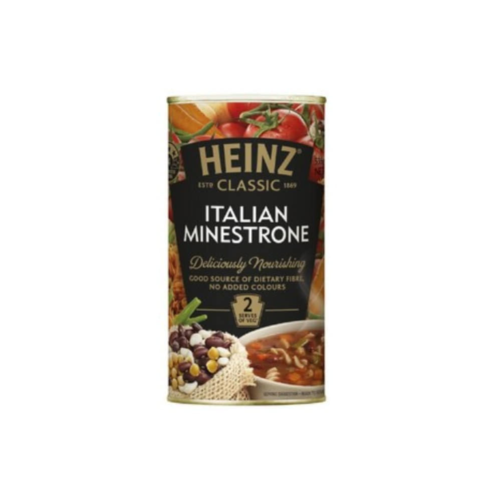 하인즈 클래식 이탈리안 마인스트론 수프 캔 535g, Heinz Classic Italian Minestrone Soup Can 535g