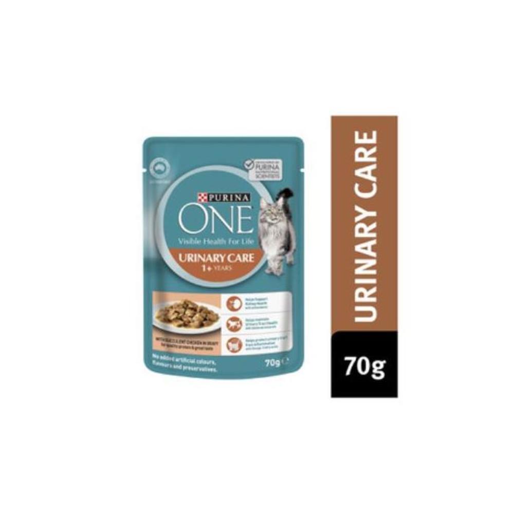 Purina One Succulent Chicken In Gravy Urinary Care Cat Food Multipack Pouch 70g 3557936P