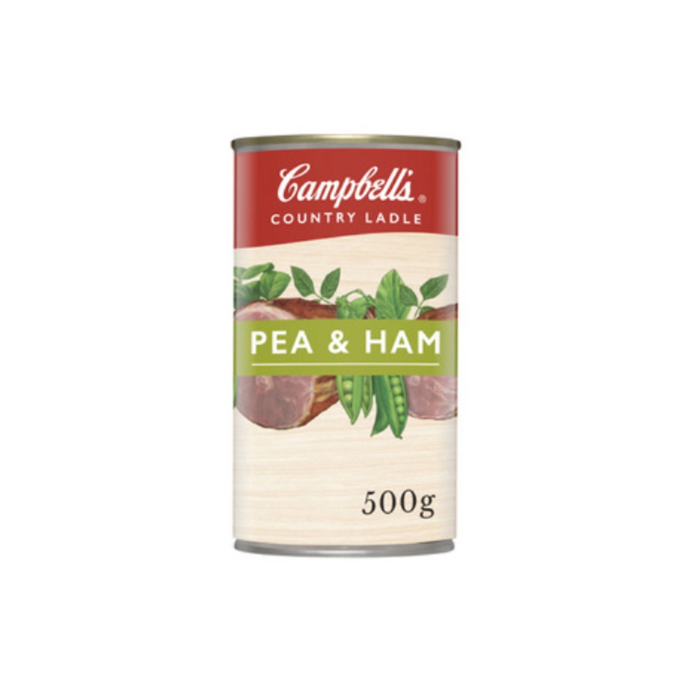 캠벨 컨트리 레이들 피 &amp; 햄 수프 캔 500g, Campbells Country Ladle Pea &amp; Ham Soup Can 500g