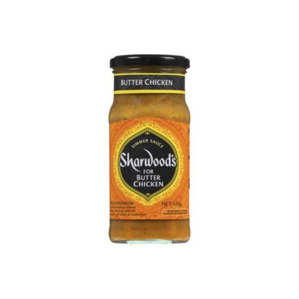 샤우즈 버터 치킨 시머 소스 420g, Sharwoods Butter Chicken Simmer Sauce 420g