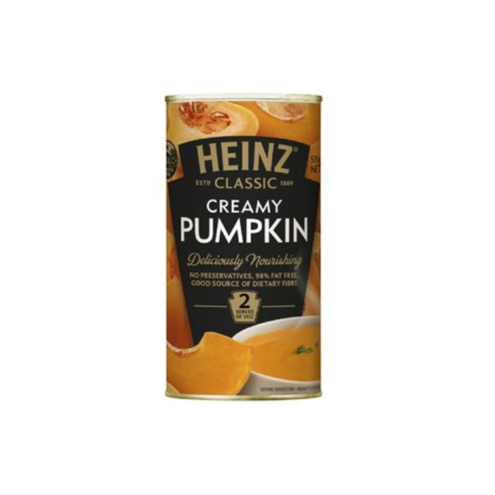 하인즈 클래식 크리미 펌킨 수프 캔 535g, Heinz Classic Creamy Pumpkin Soup Can 535g