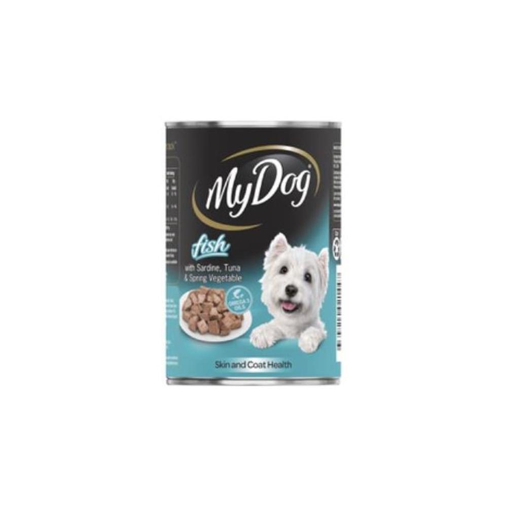 My Dog Classic Loaf With Sardine Tuna &amp; Spring Vegetables Can Wet Dog Food 400g 8091123P