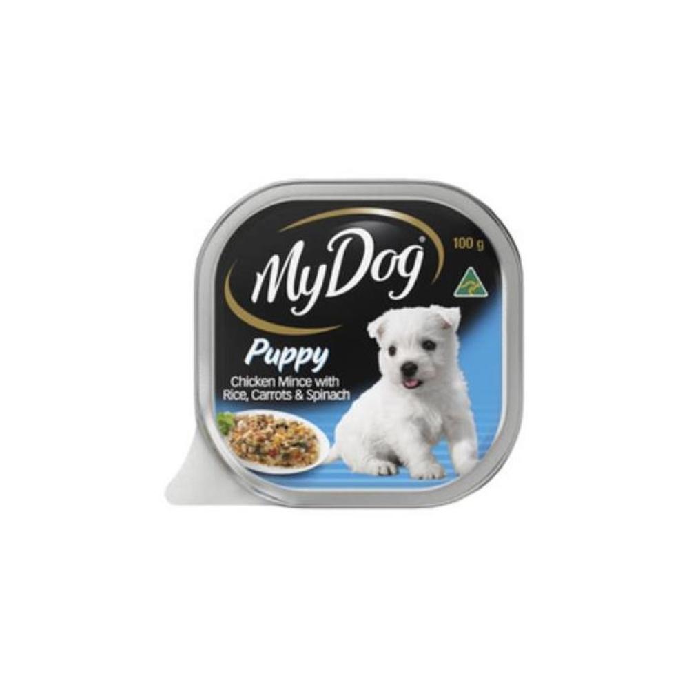 My Dog Chicken Mince With Rice Carrots &amp; Spinach Puppy Wet Dog Food 100g 7852111P