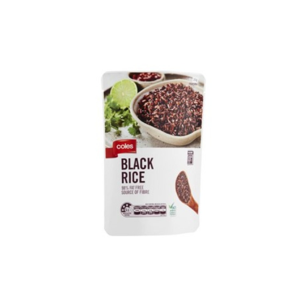 콜스 마이크로웨이브 블랙 라이드 250g, Coles Microwave Black Rice 250g