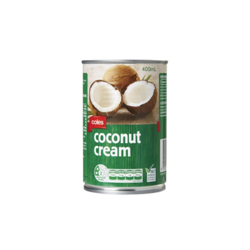 콜스 코코넛 크림 400ml, Coles Coconut Cream 400mL