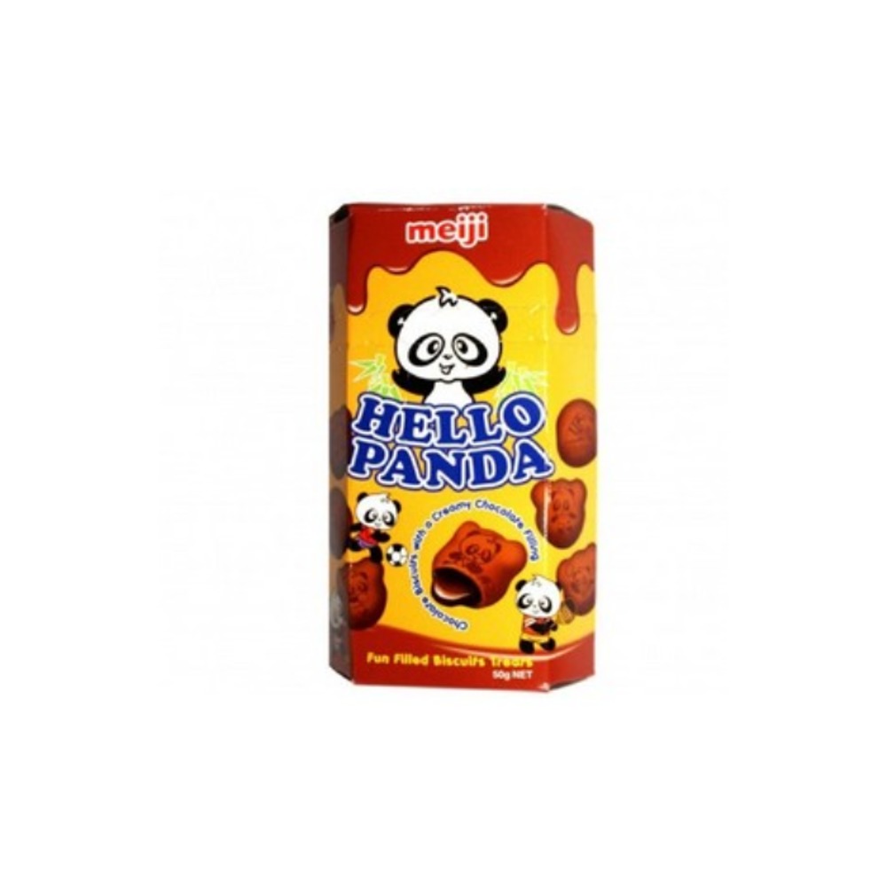 메이지 헬로 판다 초코렛 비스킷 50g, Meiji Hello Panda Chocolate Biscuits 50g