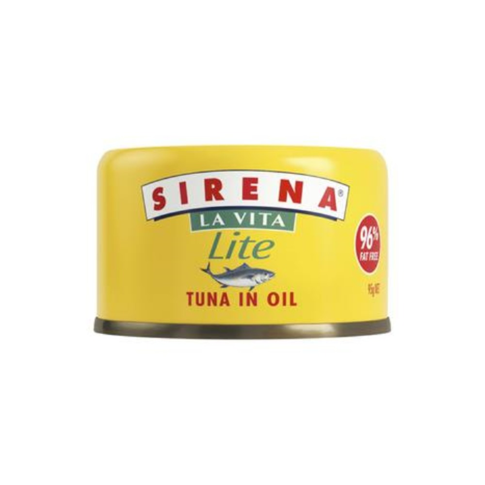 시레나 라 비타 라이트 튜나 인 오일 95g, Sirena La Vita Lite Tuna in Oil 95g