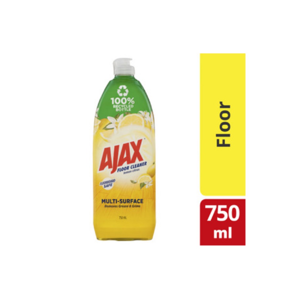 에이잭스 레몬 플로 클리너 750ml, Ajax Lemon Floor Cleaner 750mL