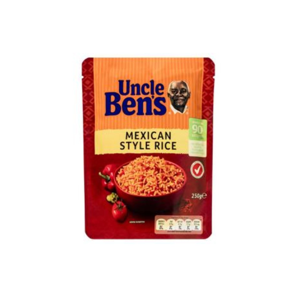엉클 벤스 마이크로웨이브 멕시칸 스타일 라이드 250g, Uncle Bens Microwave Mexican Style Rice 250g