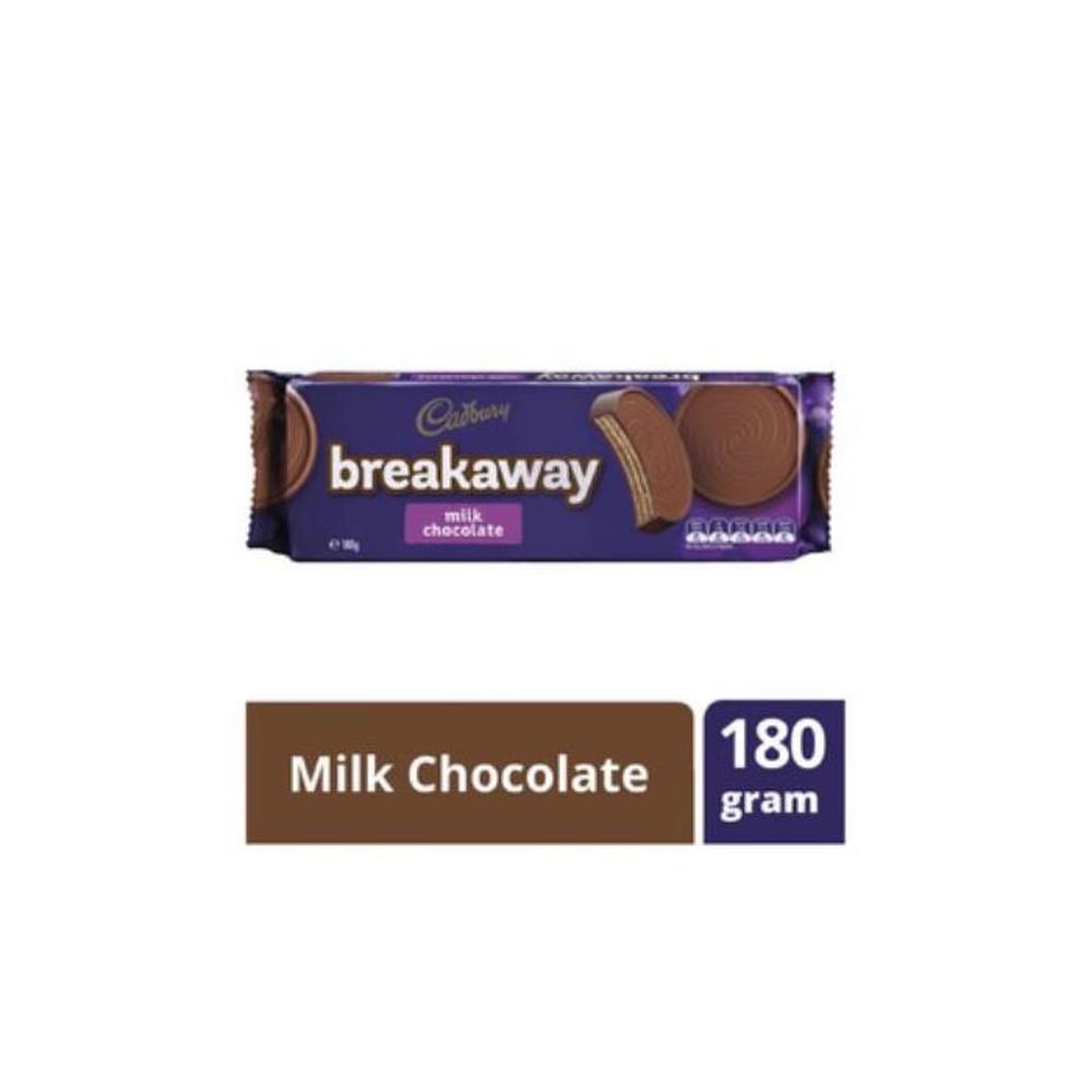 Cadbury Breakaway Milk Chocolate Biscuit 180g