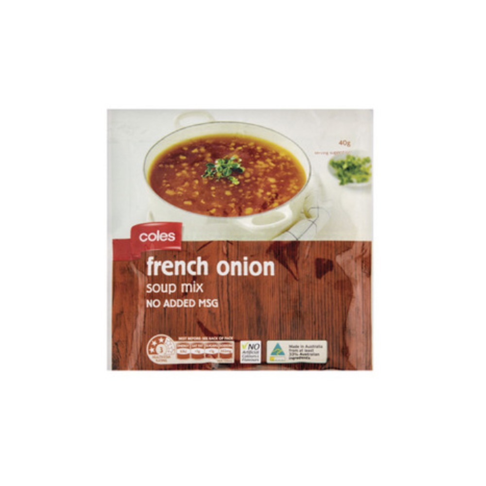 콜스 프렌치 어니언 수프 40g, Coles French Onion Soup 40g