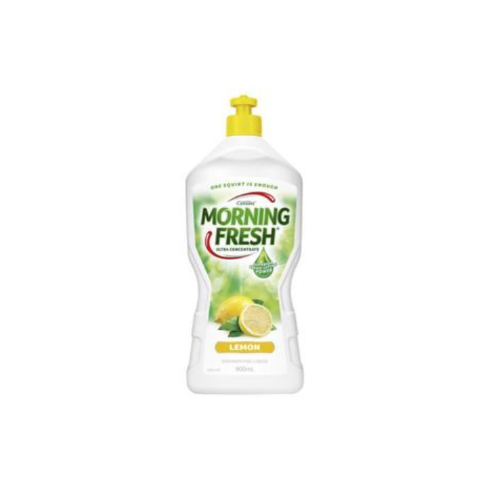 모닝 프레쉬 슈퍼 스트랭쓰 레몬 디쉬와싱 리퀴드 900ml, Morning Fresh Super Strength Lemon Dishwashing Liquid 900mL