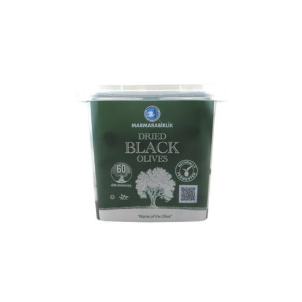 마마가벌릭 드라이드 내추럴 블랙 올리브 400g, Marmarabirlik Dried Natural Black Olives 400g