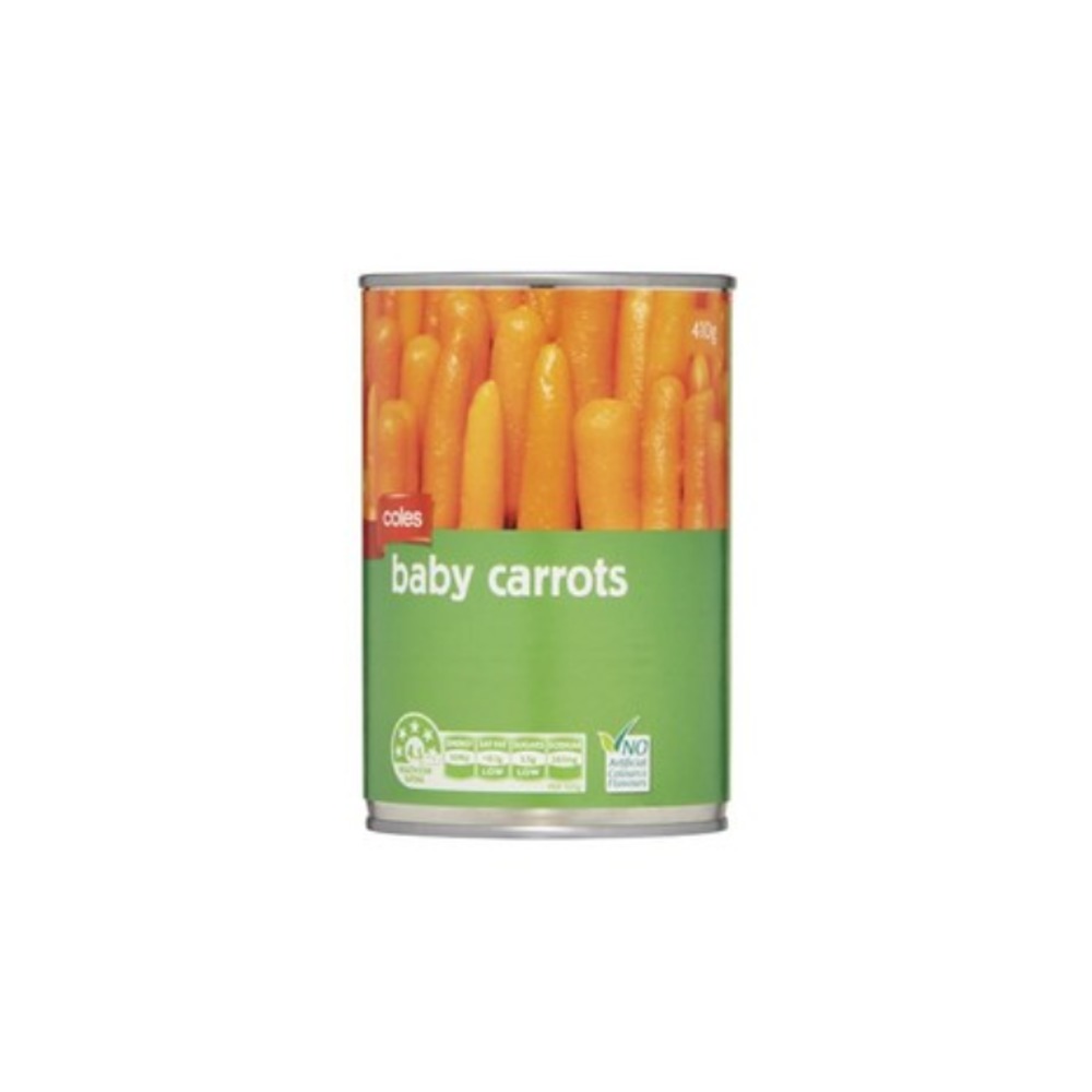 콜스 베이비 캐럿츠 410g, Coles Baby Carrots 410g