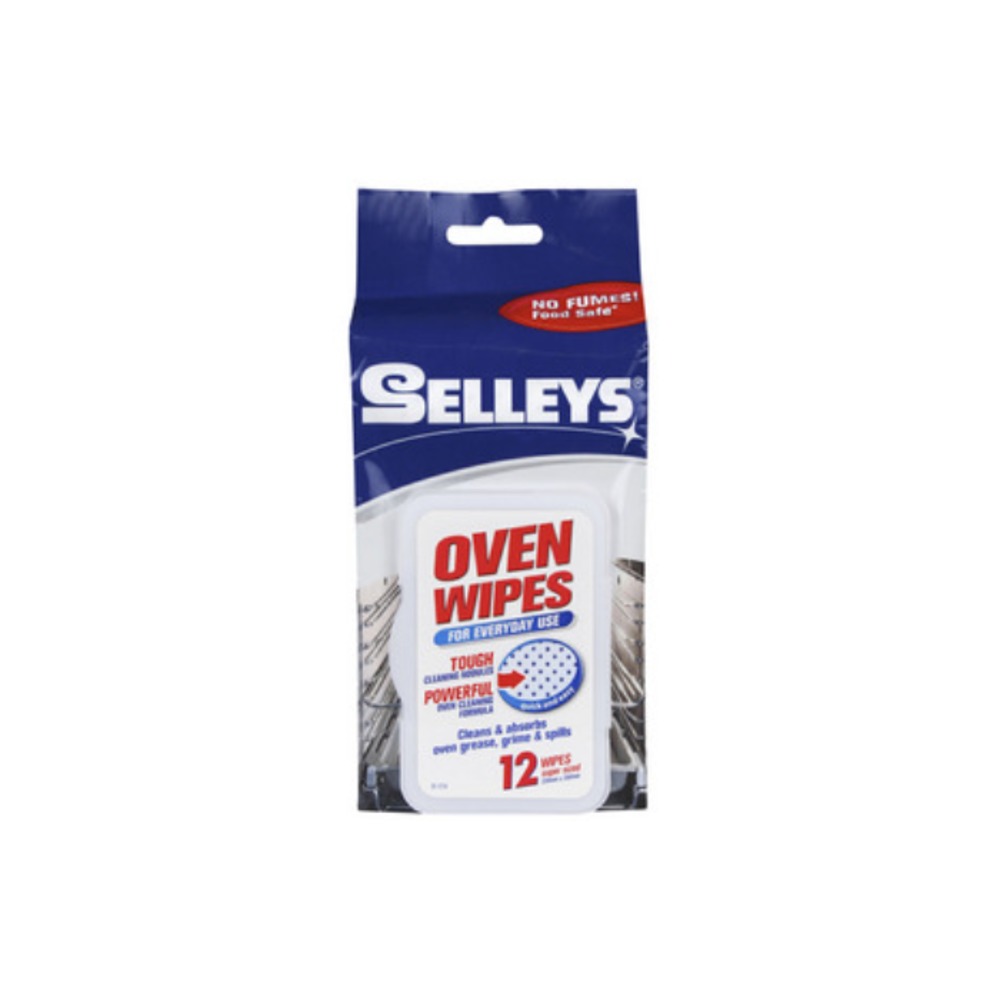 셀리스 오븐 와입스 12 팩, Selleys Oven Wipes 12 pack