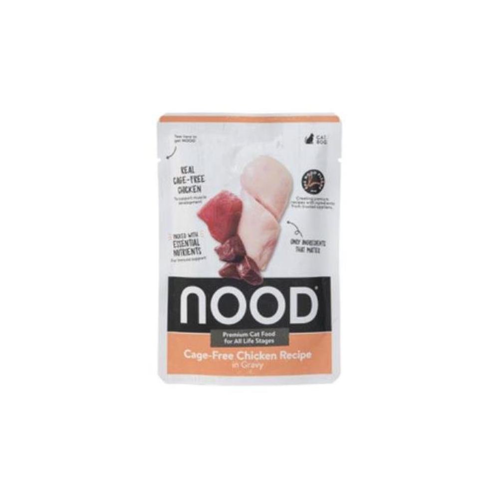 Nood Cage Free Chicken Recipe In Gravy Cat Food 80g 3714025P