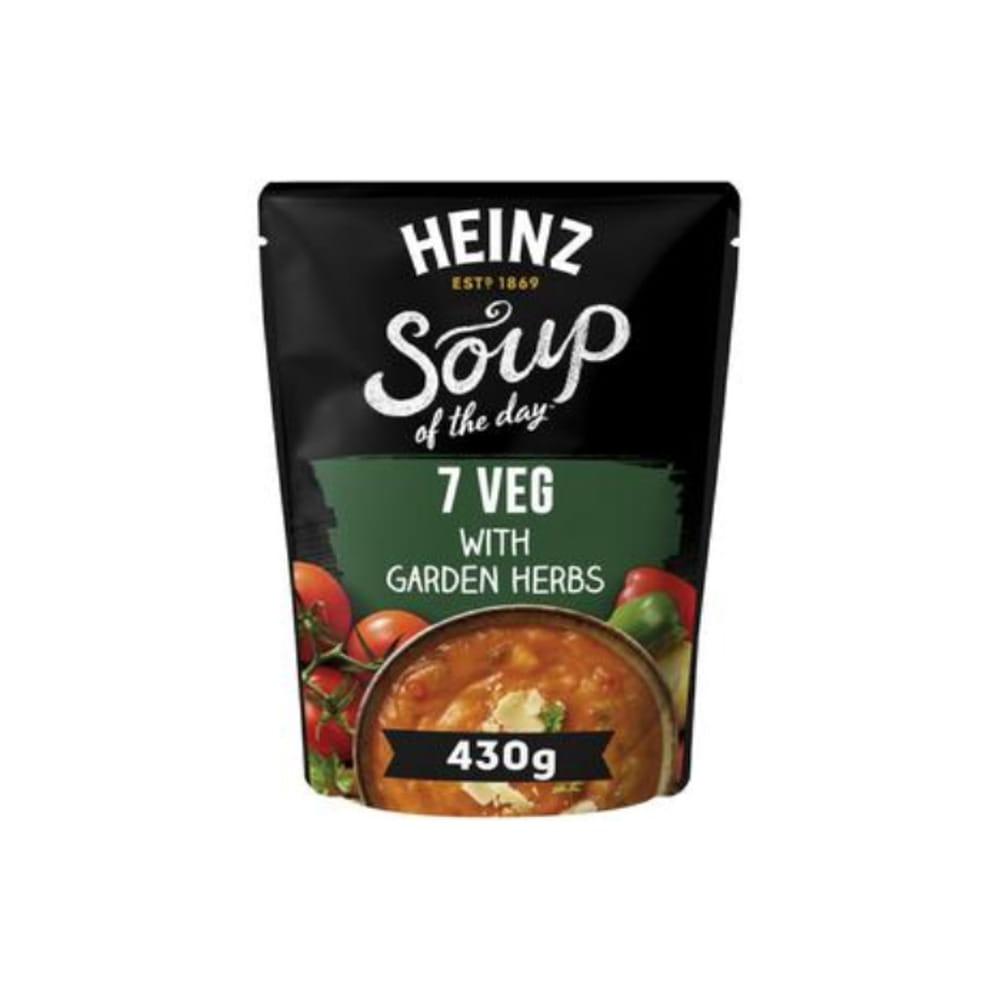 하인즈 수프 오브 더 데이 7 베지 위드 가든 허브 수프 파우치 430g, Heinz Soup Of The Day 7 Veg With Garden Herbs Soup Pouch 430g
