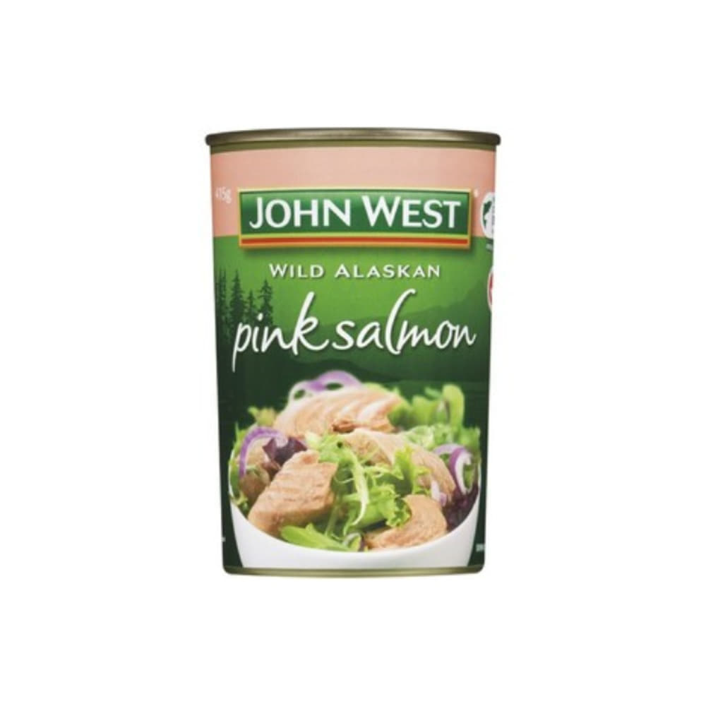 존 웨스트 와일드 알래스칸 핑크 살몬 415g, John West Wild Alaskan Pink Salmon 415g