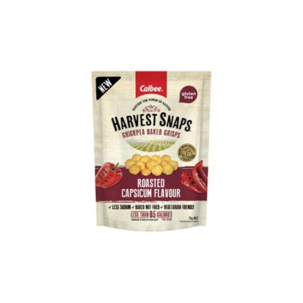 Harvest Snaps Chickpea Roasted Capsicum 75g