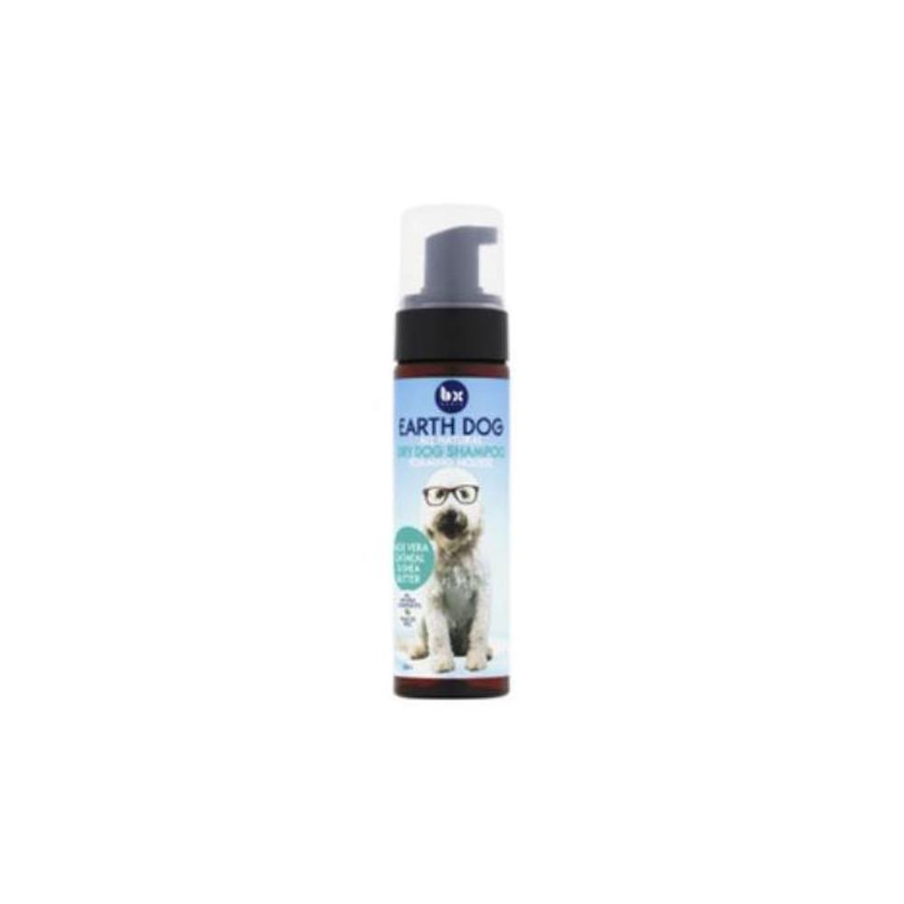 BX Earth Dog Dry Shampoo Foaming Mouse Aloe Vera Oatmeal &amp; Shea Butter All Natural 200mL 3530849P