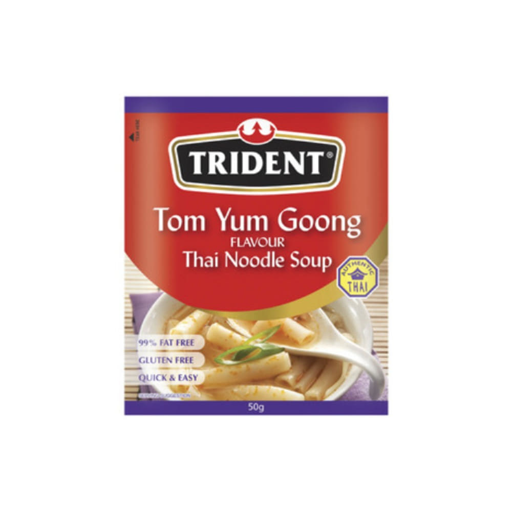 트라이덴트 타이 톰 얌 궁 수프 50g, Trident Thai Tom Yum Goong Soup 50g