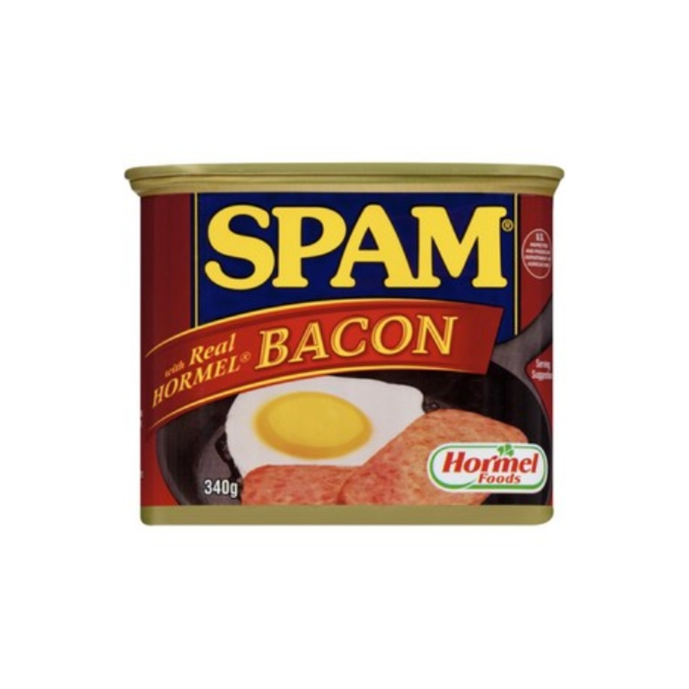 스팸 햄 위드 리얼 베이컨 340g, Spam Ham with Real Bacon 340g