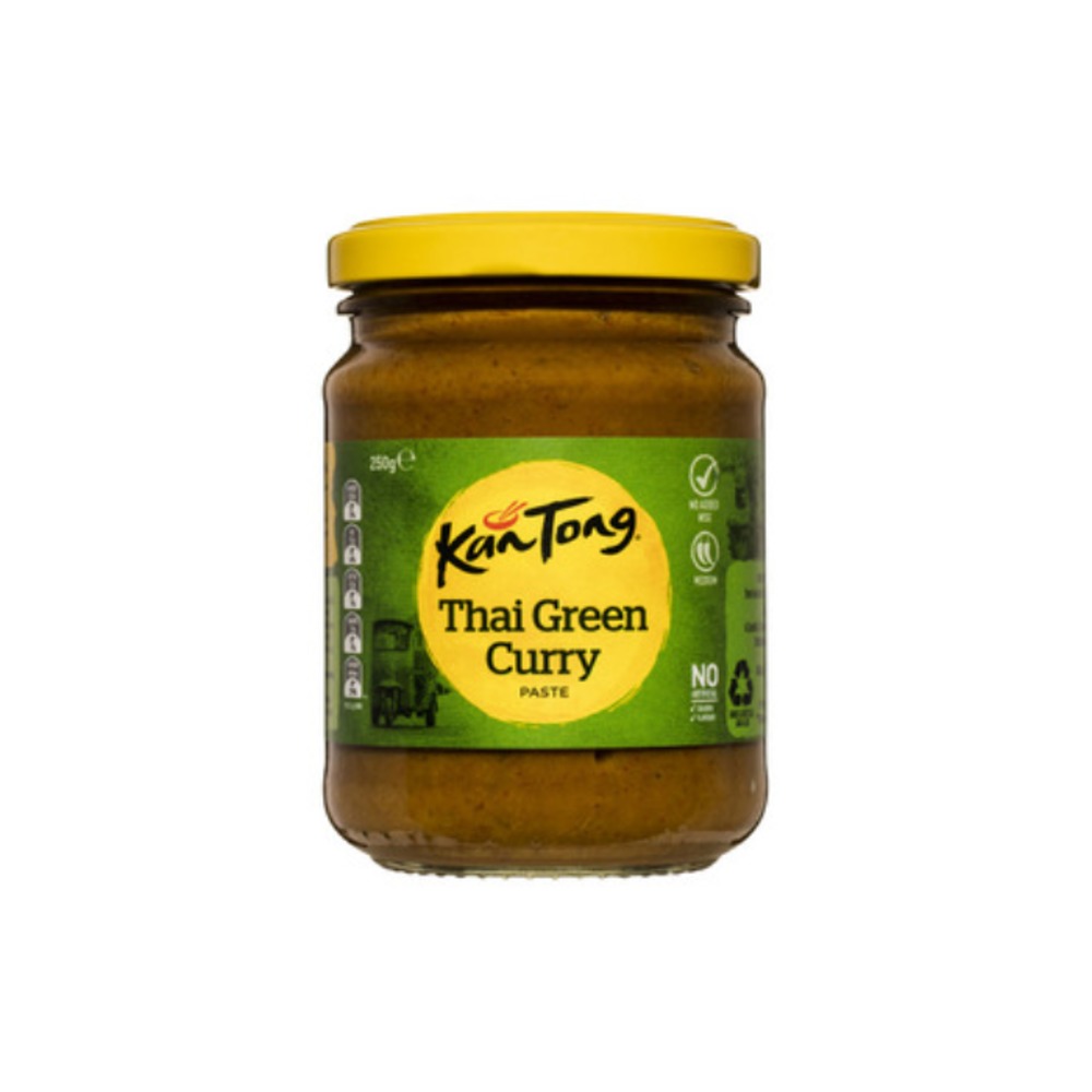 칸 통 타이 그린 커리 페이스트 250g, Kan Tong Thai Green Curry Paste 250g