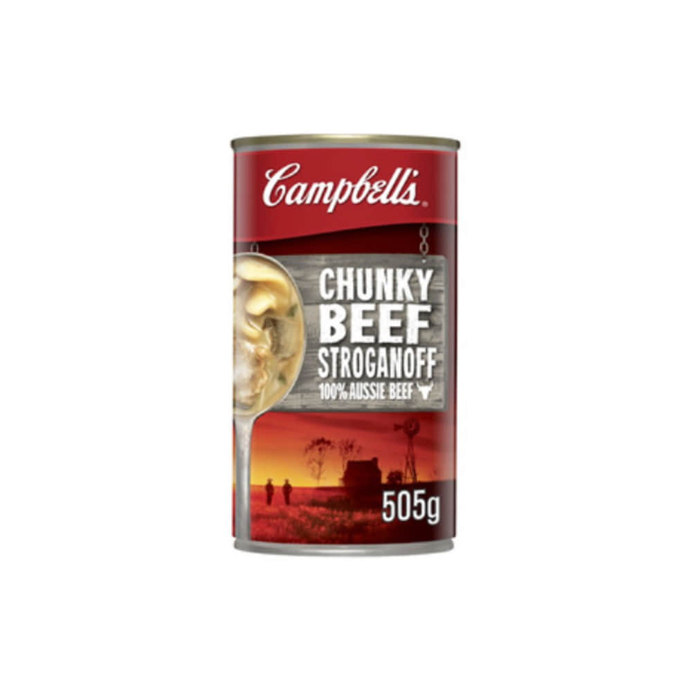 캠벨 청키 비프 스트로가노프 수프 505g, Campbells Chunky Beef Stroganoff Soup 505g