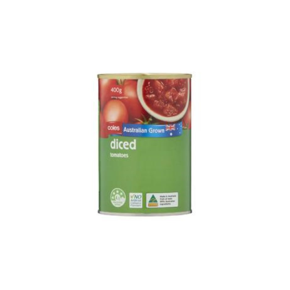 콜스 다이스드 오스트레일리안 토마토 400g, Coles Diced Australian Tomatoes 400g